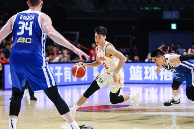 GOYANG, SOUTH KOREA - JULY 06: Players compete during the FIBA Men s World Cup 2027 Asian Qualifiers match between China and Chinese Taipei on July 6, 2026 in Goyang, South Korea. China defeated Chinese Taipei 92-74 in the first phase of the qualifiers; Zhao Jiwei scored 17 points with 6 assists and Yang Hansen added 10 points for China.  Copyright: xVCGx 111652606107