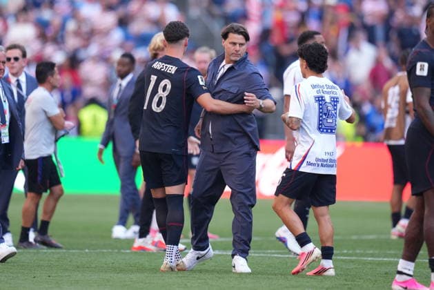 USA v Belgium - FIFA World Cup, WM, Weltmeisterschaft, Fussball 2026 - Round of 16 SEATTLE, USA - JULY 6: Mauricio Pochettino head coach of USA is seen after the 2026 FIFA World Cup Round of 16 match between USA and Belgium at Lumen Field (Seattle Stadium) in Seattle, Washington, United States on July 6, 2026. Ercin Erturk Anadolu Washington United States. Editorial use only. Please get in touch for any other usage.  Copyright: x2026xAnadoluxErcinxErturkx