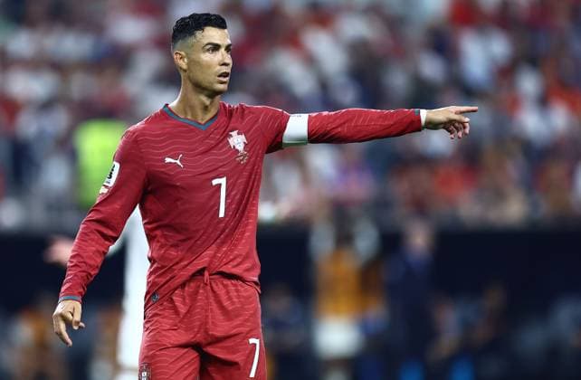 Cristiano Ronaldo of Portugal Portugal v Spain 2026 FIFA World Cup, WM, Weltmeisterschaft, Fussball Round of 16, Football, Dallas Stadium, Arlington, Texas, USA - 06 Jul 2026Arlington Dallas Stadium Texas (TX) United States of America  Copyright: xMichaelxZemanek Shutterstockx 16980007dh