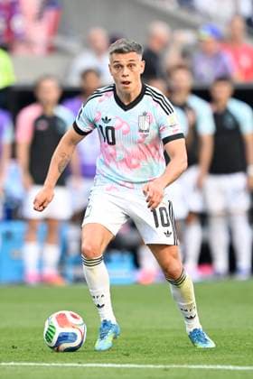 USA vs Belgium - FIFA World Cup, WM, Weltmeisterschaft, Fussball 2026 SEATTLE, UNITED STATES OF AMERICA - JULY 06 : Trossard Leandro forward of Belgium pictured during the FIFA World Cup 2026 round of 16 match between the United States of America and Belgium at the Lumen Field stadium on July 6, 2026 in Seattle, United States of America, 06 07 2026 Seattle United States of America  Copyright: xNicoxVereeckenx
