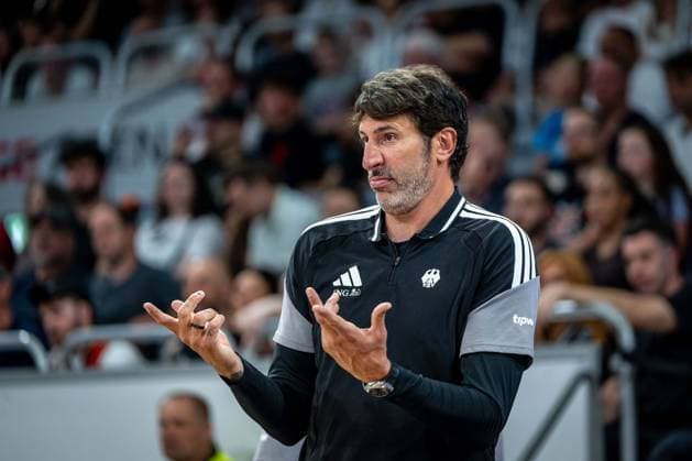 Basketball Bamberg 06.07.2026.2026 FIBA World Cup Qualifier Qualifikation zur Weltmeisterschaft 2027 Deutschland (GER) - Zypern (CYP) Alex Mumbru (Deutschland, Bundestrainer) *** Basketball Bamberg July 6, 2026 2026 FIBA World Cup Qualifier Qualification for the 2027 World Cup Germany GER Cyprus CYP Alex Mumbru, Germany, national team coach