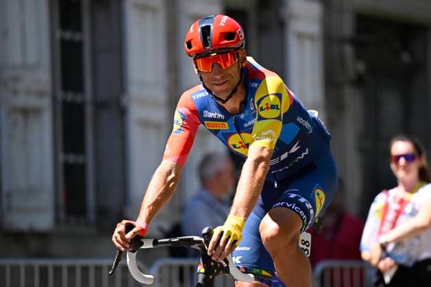 Tour de France 2026 Stage 4 FOIX, FRANCE - JULY 07 : Verona Carlos (ESP) of Lidl - Trek during stage 4 of the 113rd edition of Tour de France an UCI World Tour 2.UWT cycling road race stage for Men Elite of 182 km with start in Carcassonne and finish in Foix on July 7, 2026 in Foix, France, 07 07 2026 Foix France  Copyright: xTomasxSiskx