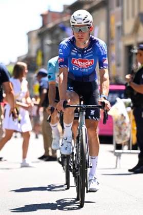 Tour de France 2026 Stage 4 FOIX, FRANCE - JULY 07 : Debruyne Ramses (BEL) of Alpecin - Premier Tech during stage 4 of the 113rd edition of Tour de France an UCI World Tour 2.UWT cycling road race stage for Men Elite of 182 km with start in Carcassonne and finish in Foix on July 7, 2026 in Foix, France, 07 07 2026 Foix France  Copyright: xTomasxSiskx