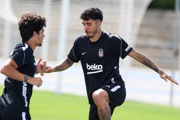 Besiktas pre-season camp in Slovakia SAMORIN, SLOVAKIA - JULY 07: Emirhan Topcu of Besiktas takes part a pre-season training session under the management of head coach Vincenzo Italiano at the Slovakia Olympic Training Center in Samorin, Slovakia on July 07, 2026. Muhammed Ali Yigit Anadolu Samorin Slovakia. Editorial use only. Please get in touch for any other usage.  Copyright: x2026xAnadoluxMuhammedxAlixYigitx