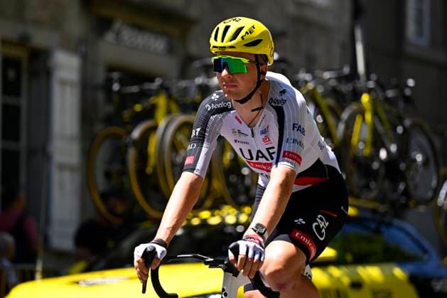 Tour de France 2026 Stage 4 FOIX, FRANCE - JULY 07 : Vermeersch Florian (BEL) of UAE Team Emirates - XRG during stage 4 of the 113rd edition of Tour de France an UCI World Tour 2.UWT cycling road race stage for Men Elite of 182 km with start in Carcassonne and finish in Foix on July 7, 2026 in Foix, France, 07 07 2026 Foix France  Copyright: xTomasxSiskx