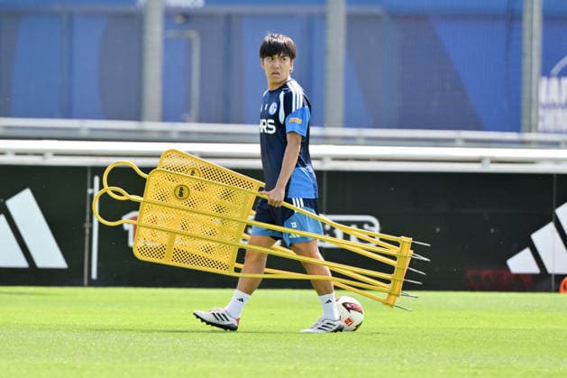 Satoshi Tanaka (FC Schalke 04) 07.07.2026, Fussball 1. Bundesliga, Saison 2026 2027, Training FC Schalke 04 Gelsenkirchen Trainingsgelände Nordrhein Westfalen Deutschland *** Satoshi Tanaka, FC Schalke 04, July 7, 2026, Soccer, Bundesliga 1, 2026–2027 Season, FC Schalke 04 Training, Gelsenkirchen, Training Facility, North Rhine-Westphalia, Germany Team2