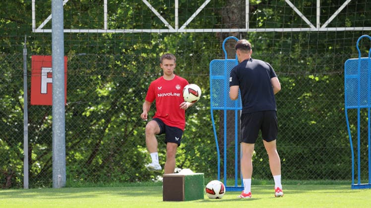 07.07.2026, xrekx, Fussball 2.Bundesliga, 1.FC Kaiserslautern - Training v.l. Naatan Skyttä Skyttae (1.FC Kaiserslautern) (DFL DFB REGULATIONS PROHIBIT ANY USE OF PHOTOGRAPHS as IMAGE SEQUENCES and or QUASI-VIDEO) Kaiserslautern *** July 7, 2026, xrekx, Soccer 2. Bundesliga, 1 FC Kaiserslautern Training v l Naatan Skyttä Skyttae 1 FC Kaiserslautern DFL DFB REGULATIONS PROHIBIT ANY USE OF PHOTOGRAPHS as IMAGE SEQUENCES and or QUASI-VIDEO Kaiserslautern