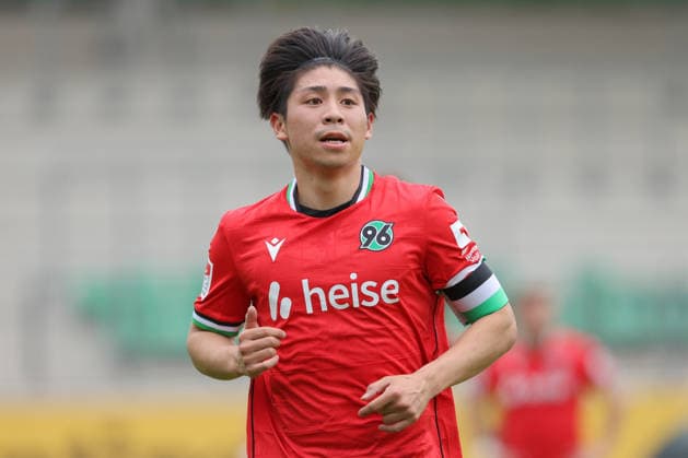 07.07.2026, xtgx, Fussball Testspiel, Hannover 96 - 1. FC Phönix Lübeck emspor, v.l. Daisuke Yokota (Hannover, 18) Kapitän (DFL DFB REGULATIONS PROHIBIT ANY USE OF PHOTOGRAPHS as IMAGE SEQUENCES and or QUASI-VIDEO) Hannover *** July 7, 2026, xtgx, Soccer friendly match, Hannover 96 vs. 1. FC Phönix Lübeck emspor, from left: Daisuke Yokota (Hannover), 18 (captain). DFL and DFB regulations prohibit any use of photographs as image sequences and or quasi-video footage. Hannover