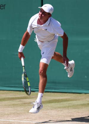 Vincent Reisach (GER) Jungen Einzel, Boys Singles Tennis - Wimbledon 2026 - Grand Slam ITF ATP, Tennis Herren WTA, Tennis Damen - AELTC - London - - Great Britain - 7 July 2026. *** Vincent Reisach GER Boys Singles, Boys Singles Tennis Wimbledon 2026 Grand Slam ITF ATP WTA AELTC London Great Britain July 7, 2026 Copyright: xJuergenxHasenkopfx