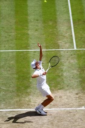 Jannik Sinner during his quarter-final match Wimbledon Tennis Championships, Day 9, The All England Lawn Tennis and Croquet Club, London, UK - 07 Jul 2026London The All England Lawn Tennis and United Kingdom  Copyright: xJamesxMarsh Shutterstockx 16978027p