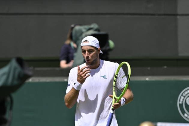 Tennis - Wimbledon 2026 - ITF - The Championships - 07 07 2026 - Tennis - Wimbledon 2026 - ITF - The Championships - 07 07 2026 - Jean Lennard Struff - Allemagne London  Copyright: xChryslenexCaillaud Psnewzx