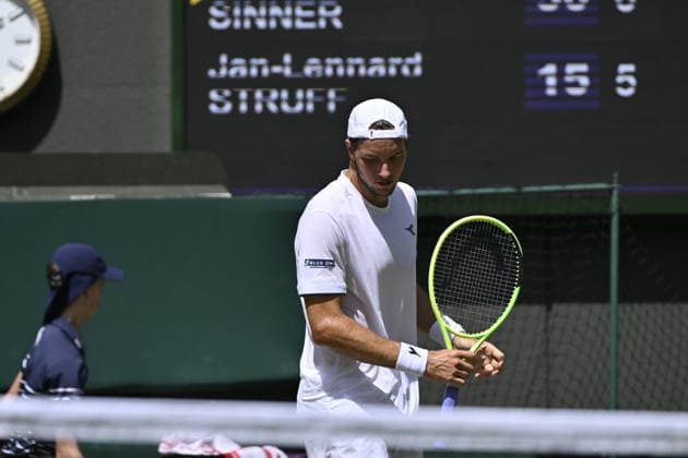 Tennis - Wimbledon 2026 - ITF - The Championships - 07 07 2026 - Tennis - Wimbledon 2026 - ITF - The Championships - 07 07 2026 - Jean Lennard Struff - Allemagne London  Copyright: xChryslenexCaillaud Psnewzx