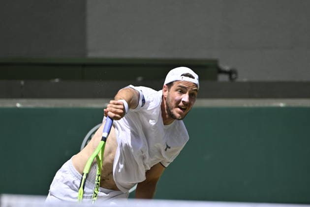 Tennis - Wimbledon 2026 - ITF - The Championships - 07 07 2026 - Tennis - Wimbledon 2026 - ITF - The Championships - 07 07 2026 - Jean Lennard Struff - Allemagne London  Copyright: xChryslenexCaillaud Psnewzx