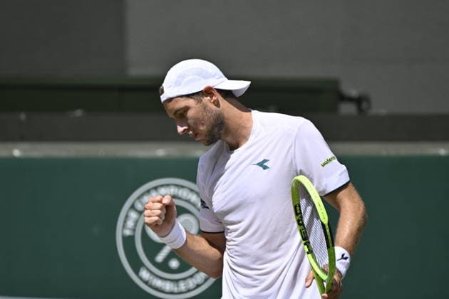 Tennis - Wimbledon 2026 - ITF - The Championships - 07 07 2026 - Tennis - Wimbledon 2026 - ITF - The Championships - 07 07 2026 - Jean Lennard Struff - Allemagne London  Copyright: xChryslenexCaillaud Psnewzx