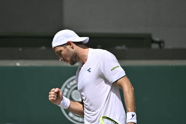 Tennis - Wimbledon 2026 - ITF - The Championships - 07 07 2026 - Tennis - Wimbledon 2026 - ITF - The Championships - 07 07 2026 - Jean Lennard Struff - Allemagne London  Copyright: xChryslenexCaillaud Psnewzx