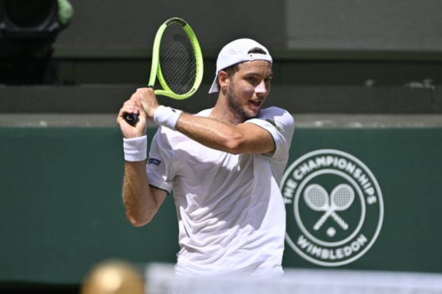 Tennis - Wimbledon 2026 - ITF - The Championships - 07 07 2026 - Tennis - Wimbledon 2026 - ITF - The Championships - 07 07 2026 - Jean Lennard Struff - Allemagne London  Copyright: xChryslenexCaillaud Psnewzx