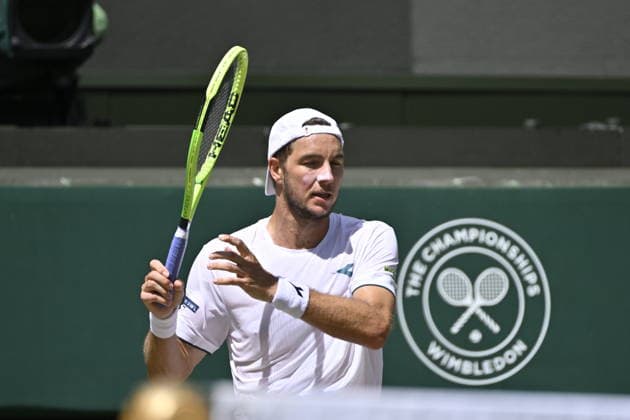Tennis - Wimbledon 2026 - ITF - The Championships - 07 07 2026 - Tennis - Wimbledon 2026 - ITF - The Championships - 07 07 2026 - Jean Lennard Struff - Allemagne London  Copyright: xChryslenexCaillaud Psnewzx