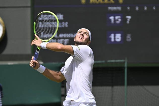 Tennis - Wimbledon 2026 - ITF - The Championships - 07 07 2026 - Tennis - Wimbledon 2026 - ITF - The Championships - 07 07 2026 - Jean Lennard Struff - Allemagne London  Copyright: xChryslenexCaillaud Psnewzx
