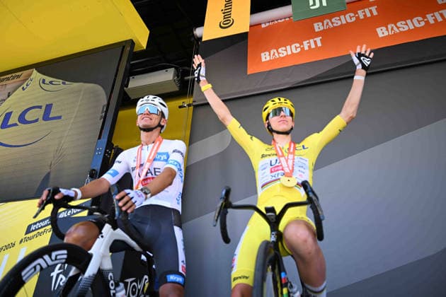 07-07-2026 Tour De France; Tappa 04 Carcassonne - Foix; 2026, Uae Emirates - Xrg; Pogacar, Tadej; Del Toro Romero, Isaac; Carcassonne; 