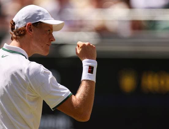 Jannik Sinner during his quarter-final match Wimbledon Tennis Championships, Day 9, The All England Lawn Tennis and Croquet Club, London, UK - 07 Jul 2026London The All England Lawn Tennis and United Kingdom  Copyright: xEllaxLing Shutterstockx 16978028z