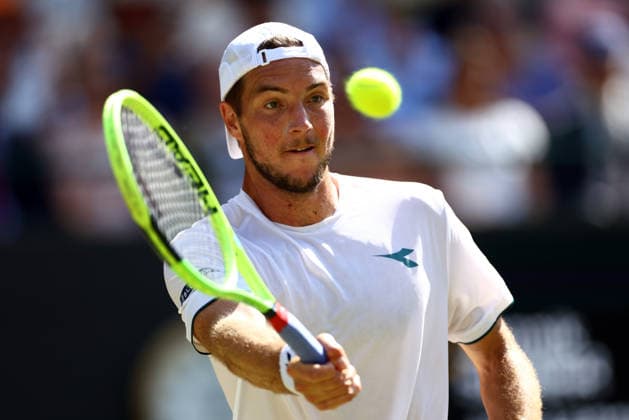 Jan-Lennard Struff during his quarter-final match Wimbledon Tennis Championships, Day 9, The All England Lawn Tennis and Croquet Club, London, UK - 07 Jul 2026London The All England Lawn Tennis and United Kingdom  Copyright: xJamesxMarsh Shutterstockx 16978027at