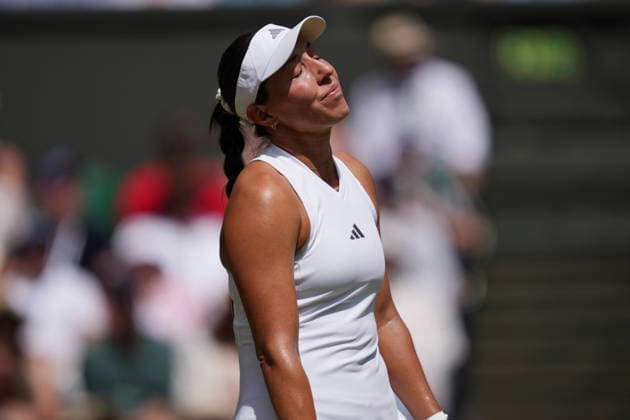 2026-07-07 The Championships - Wimbledon 2026 - Day Nine LONDON, UNITED KINGDOM - JULY 7: Jessica Pegula of United States during Day Nine of the The Championships - Wimbledon 2026 at All England Lawn Tennis and Croquet Club on July 7, 2026 in London, England. (Photo by Marleen Fouchier BSR Agency) London United Kingdom Content not available for redistribution in The Netherlands directly or indirectly through any third parties. Copyright: xBSRxAgencyx