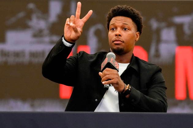 July 7, 2026, Toronto, On, CAN: Kyle Lowry speaks at a press conference, PK, Pressekonferenz as he signs a one-day contract to retire as a Toronto Raptor, in Toronto, on Tuesday, July 7, 2026. Canada News - July 7, 2026  - ZUMAc35_ 20260707_zaf_c35_040 Copyright: xChrisxYoungx