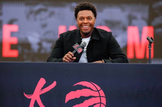 July 7, 2026, Toronto, On, CAN: Kyle Lowry speaks at a press conference, PK, Pressekonferenz as he signs a one-day contract to retire as a Toronto Raptor, in Toronto, on Tuesday, July 7, 2026. Canada News - July 7, 2026  - ZUMAc35_ 20260707_zaf_c35_041 Copyright: xChrisxYoungx