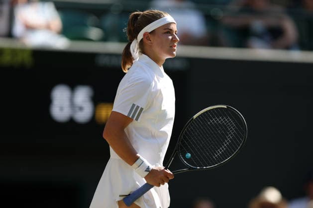 Karolina Muchova during her quarter-final match Wimbledon Tennis Championships, Day 9, The All England Lawn Tennis and Croquet Club, London, UK - 07 Jul 2026London The All England Lawn Tennis and United Kingdom  Copyright: xKieranxMcManus Shutterstockx 16978030au