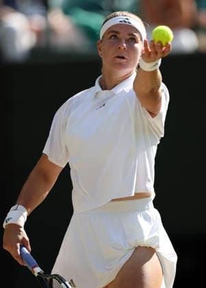 Karolina Muchova during her quarter-final match Wimbledon Tennis Championships, Day 9, The All England Lawn Tennis and Croquet Club, London, UK - 07 Jul 2026London The All England Lawn Tennis and United Kingdom  Copyright: xKieranxMcManus Shutterstockx 16978030at
