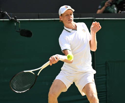 The Championships Wimbledon 2026 The Championships Wimbledon 2026 Day 9 07 07 2026 Jannik Sinner (ITA) wins quarter final beating Jan Lennard Struff (GER) Photo:- Roger Parker International Sports Fotos Ltd London UK Copyright: xx
