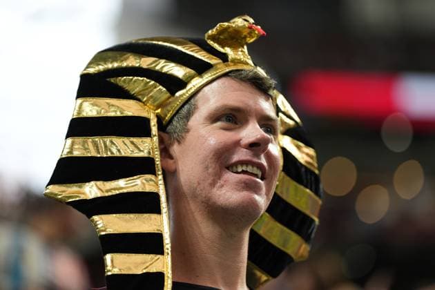 Egypt fan Argentina v Egypt, 2026 FIFA World Cup, WM, Weltmeisterschaft, Fussball Group of 16, Football, Atlanta Stadium, Atlanta, Georgia, USA - 07 Jul 2026Atlanta Mercedes-Benz Stadium Georgia (GA) United States of America  Copyright: xIsmaelxAdnan Shutterstockx 16981208k