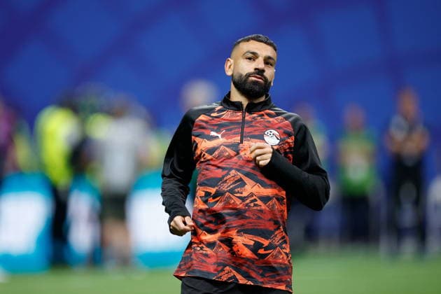 ATLANTA STADIUM GEORGIA USA 07.07.2026 MISTRZOSTWA SWIATA 2026 W PILKA NOZNA W USA MECZ GRUPA 1 8 ARGENTINA ARGENTYNA I AND EGYPT EGIPT FIFA World Cup, WM, Weltmeisterschaft, Fussball 2026 Round of 16 match between Argentina and Egypt at Atlanta Stadium in Atlanta, Georgia on July 07, 2026. N Z MOHAMED SALAH FOT. KAMIL KRZACZYNSKI NEWSPIX.PL PILKA NOZNA FIFA WORLD CUP 2026 MS MISTRZOSTWA SWIATA W PILCE NOZNEJ MUNDIAL USA KANADA MEKSYK 2026 --- newspix.pl  KSK