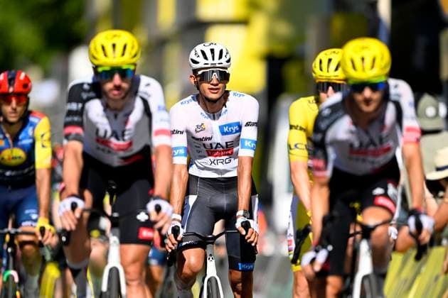 Tour de France 2026 Stage 4 FOIX, FRANCE - JULY 07 : Del Toro Isaac (MEX) of UAE Team Emirates - XRG during stage 4 of the 113rd edition of Tour de France an UCI World Tour 2.UWT cycling road race stage for Men Elite of 182 km with start in Carcassonne and finish in Foix on July 7, 2026 in Foix, France, 07 07 2026 Foix France  Copyright: xTomasxSiskx