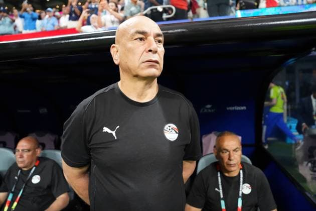 Hossam Hassan Manager Head Coach of Egypt Argentina v Egypt, 2026 FIFA World Cup, WM, Weltmeisterschaft, Fussball Group of 16, Football, Atlanta Stadium, Atlanta, Georgia, USA - 07 Jul 2026Atlanta Mercedes-Benz Stadium Georgia (GA) United States of America  Copyright: xIsmaelxAdnan Shutterstockx 16981208aa