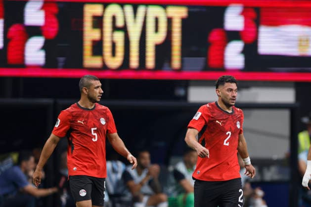 Argentina v Egypt: Round of 16 - FIFA World Cup, WM, Weltmeisterschaft, Fussball 2026 Yasser Ibrahim of Egypt celebrates 1st goal during the FIFA World Cup 2026 Round of 16 match between Argentina and Egypt at Atlanta Stadium on July 7, 2026 in Atlanta, United States. Atlanta Atlanta Stadium GA United States Copyright: xAllstarxPicturexLibraryxLtdx