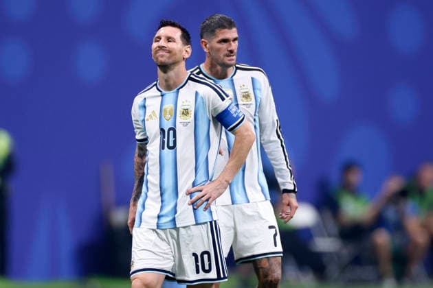 Argentina v Egypt: Round of 16 - FIFA World Cup, WM, Weltmeisterschaft, Fussball 2026 Lionel Messi of Argentina looks dejected after penalty miss during the FIFA World Cup 2026 Round of 16 match between Argentina and Egypt at Atlanta Stadium on July 7, 2026 in Atlanta, United States. Atlanta Atlanta Stadium GA United States Copyright: xAllstarxPicturexLibraryxLtdx