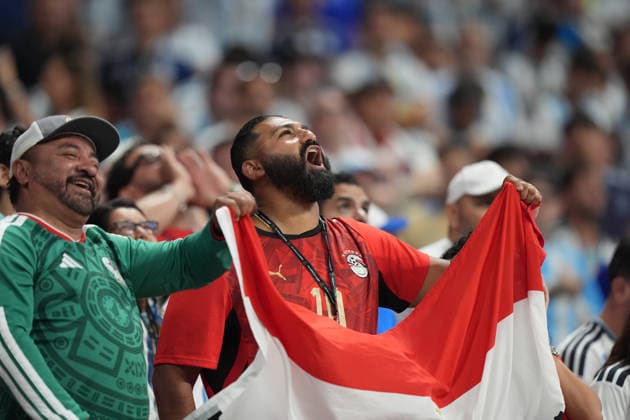 Fans during the 2026 World Cup Round of 16 match between Argentina and Egypt at Atlanta Stadium, US, 7 July 20263. Argentina vs Egypt !ACHTUNG: NUR REDAKTIONELLE NUTZUNG!  Copyright: xAlbertoxBoalx GRAF2783 20260707-55020828789_1