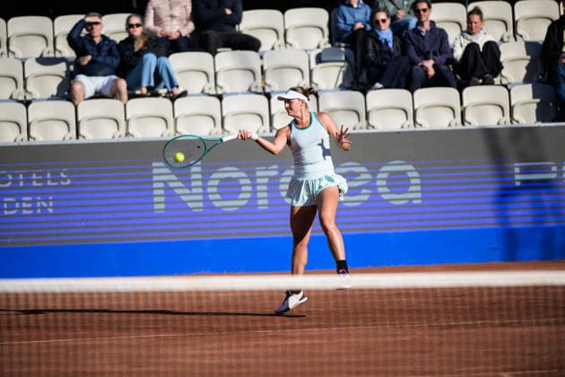 260707 During day 2 of the Nordea Open on July 7, 2026 in Bastad. Photo: Avdo Bilkanovic BILDBYRAN COP 115 AB0379 tennis WTA, Tennis Damen 125 nordea open dam bbeng *** 260707 On Day 2 of the Nordea Open on July 7, 2026, in Bastad. Photo by Avdo Bilkanovic, BILDBYRAN COP 115 AB0379. tennis wta 125 nordea open women s singles  Copyright: AVDOxBILKANOVIC BB260707AB011