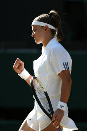 Karolina Muchova during her quarter-final match Wimbledon Tennis Championships, Day 9, The All England Lawn Tennis and Croquet Club, London, UK - 07 Jul 2026London The All England Lawn Tennis and United Kingdom  Copyright: xKieranxMcManus Shutterstockx 16978030by