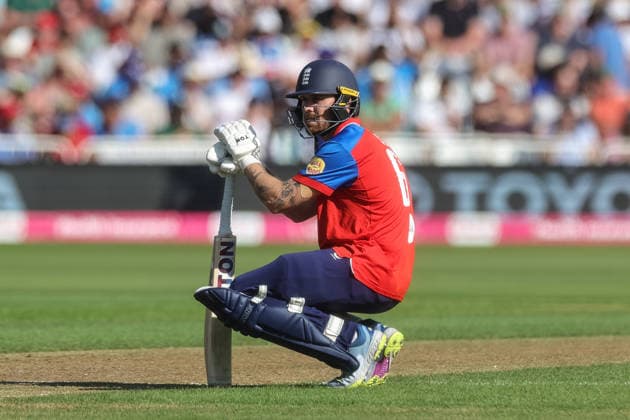 Third Vitality T20 International England v India Phil Salt of England crouches during the Third Vitality T20 international match, Länderspiel, Nationalmannschaft England vs India at Trent Bridge, Nottingham, United Kingdom on 07 July 2026 (Photo by Mark Cosgrove News Images) Nottingham Trent Bridge Nottinghamshire United Kingdom Copyright: xMarkxCosgrove NewsxImagesx