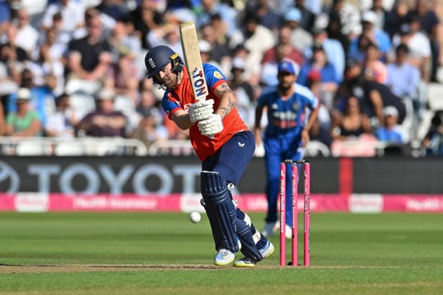 England v India, International T20, 3rd Vitality iT20 Phil Salt of England batting during the International T20 match between England and India at Trent Bridge, Nottingham, UK on 7 July 2026. Nottingham Trent Bridge Nottinghamshire UK Editorial use only , Copyright: xStevexPoolex PSI-24477-0006