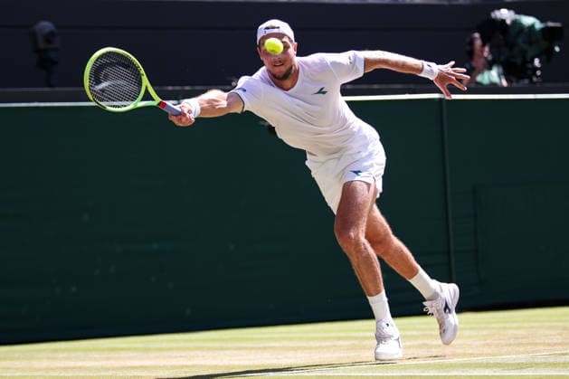Jan-Lennard Struff, Herren Einzel, Men s Singles Tennis - Wimbledon 2026 - Grand Slam ITF ATP, Tennis Herren WTA, Tennis Damen - AELTC - London - - Great Britain - 7 July 2026. *** Jan Lennard Struff, Men s Singles, Wimbledon 2026 Grand Slam ITF ATP WTA AELTC London, Great Britain, July 7, 2026 Copyright: xJuergenxHasenkopfx