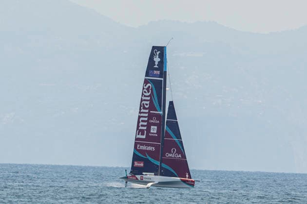Emirates Team New Zealand and Prada Luna Rossa Test AC40s in Naples The two AC40 yachts of Emirates Team New Zealand and Prada Luna Rossa took part in a test sailing session in the Gulf of Naples ahead of the America™s Cup qualifiers scheduled for September. The training session allowed both crews to fine-tune their boats and sailing strategies while offering spectators a preview of the high-performance foiling yachts that will compete in one of the world s most prestigious sailing events. _BPH0013 Copyright: xAntonioxBalascox