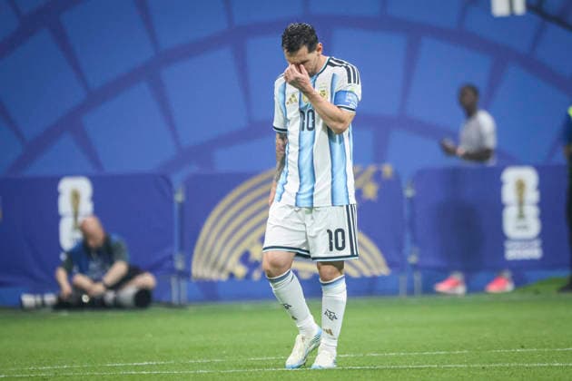 FOOTBALL : Argentina vs Egypt FIFA World Cup, WM, Weltmeisterschaft, Fussball 2026. Atlanta Stadium (Mercedes-Benz Stadium), Atlanta, Georgia, United States. 07 07 2026. Lionel Messi 10 (Argentine)  Copyright: xx