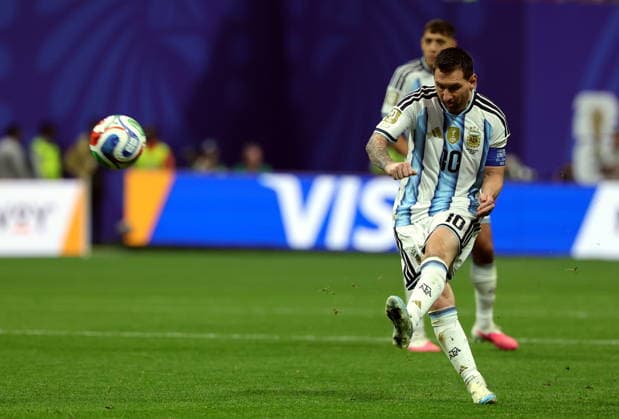 FIFA World Cup, WM, Weltmeisterschaft, Fussball 2026 - Round of 16 - Argentina vs Egypt Lionel Messi of Argentina in action during the FIFA World Cup 2026 Round of 16 match Argentina against Egypt, in Atlanta, USA, 07 July 2026. ATLANTA United States  Copyright: xCRISTOBALxHERRERA-ULASHKEVICHx
