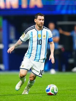 Argentina v Egypt - FIFA World Cup, WM, Weltmeisterschaft, Fussball 2026 - Round of 16 ATLANTA, USA - JULY 07: Lionel Messi of Argentina in action during the 2026 FIFA World Cup Round of 16 match between Argentina and Egypt at Mercedes-Benz Stadium (Atlanta Stadium) in Atlanta, Georgia, United States on July 07, 2026. Evrim Aydin Anadolu Georgia United States. Editorial use only. Please get in touch for any other usage.  Copyright: x2026xAnadoluxEvrimxAydinx