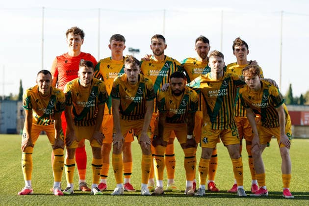 UEFA Champions League First Qualifying Round First Leg, Centenary Stadium, Attard, Malta 7 7 2026 Floriana vs Shamrock Rovers The Shamrock Rovers team The Shamrock Rovers team 7 7 2026  Copyright: xDARRINxZAMMITxLUPIx __DZ1719