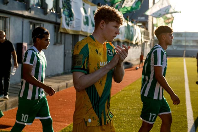 UEFA Champions League First Qualifying Round First Leg, Centenary Stadium, Attard, Malta 7 7 2026 Floriana vs Shamrock Rovers Shamrock Rovers Adam Brennan makes his way out ahead of the match Adam Brennan makes his way out ahead of the match 7 7 2026  Copyright: xDARRINxZAMMITxLUPIx __ZL4246