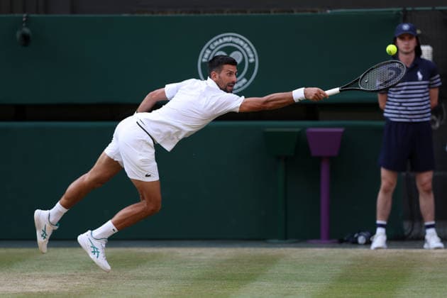 Novak Djokovic during his quarter-final match Wimbledon Tennis Championships, Day 9, The All England Lawn Tennis and Croquet Club, London, UK - 07 Jul 2026London The All England Lawn Tennis and United Kingdom  Copyright: xKieranxMcManus Shutterstockx 16978030cu